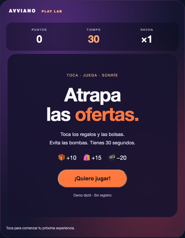 Vista previa de MUPI touch